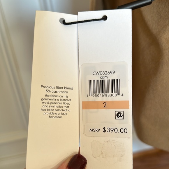 NWT Calvin Klein peacoat - Picture 7 of 8